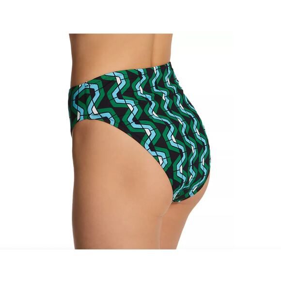 Sanctuary Geo Wave High Leg High Rise Bikini Bottom - Small - Picture 6 of 6
